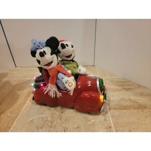 Disney Gemmy Mickey Minnie Car VIDEO